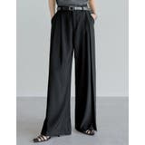 タックプリーツワイドパンツ | Re:EDIT | 詳細画像2