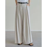 タックプリーツワイドパンツ | Re:EDIT | 詳細画像5