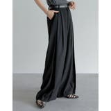 タックプリーツワイドパンツ | Re:EDIT | 詳細画像10