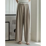 タックプリーツワイドパンツ | Re:EDIT | 詳細画像18