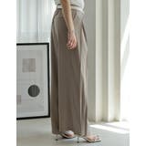 タックプリーツワイドパンツ | Re:EDIT | 詳細画像20