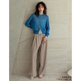 タックプリーツワイドパンツ | Re:EDIT | 詳細画像22