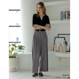 タックプリーツワイドパンツ | Re:EDIT | 詳細画像25