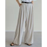 タックプリーツワイドパンツ | Re:EDIT | 詳細画像26