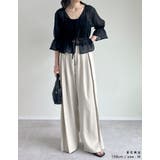 タックプリーツワイドパンツ | Re:EDIT | 詳細画像27