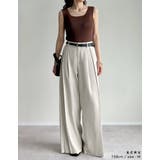 タックプリーツワイドパンツ | Re:EDIT | 詳細画像28