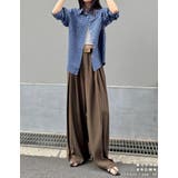 タックプリーツワイドパンツ | Re:EDIT | 詳細画像32