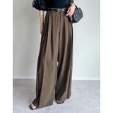 タックプリーツワイドパンツ | Re:EDIT | 詳細画像33