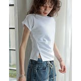 マシュマロカットソーワンショルダーTシャツ | Re:EDIT | 詳細画像3
