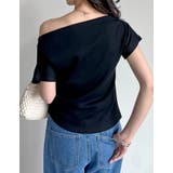 マシュマロカットソーワンショルダーTシャツ | Re:EDIT | 詳細画像28