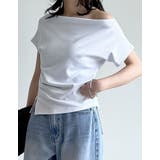 マシュマロカットソーワンショルダーTシャツ | Re:EDIT | 詳細画像31