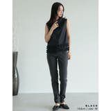 ブロード裾フリルノースリーブブラウス | Re:EDIT | 詳細画像11