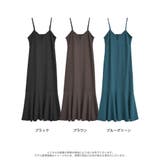 [低身長サイズ有]カットジャガードマーメイドキャミワンピース | Re:EDIT | 詳細画像18 