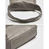 フェイクレザースタッズ付きショルダーバッグ | Re:EDIT | 詳細画像16