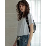 フェイクレザースタッズ付きショルダーバッグ | Re:EDIT | 詳細画像8