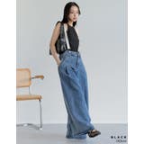 フェイクレザースタッズ付きショルダーバッグ | Re:EDIT | 詳細画像9