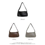 フェイクレザースタッズ付きショルダーバッグ | Re:EDIT | 詳細画像14