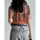 タイダイ柄パワーメッシュTシャツ | Re:EDIT | 詳細画像12