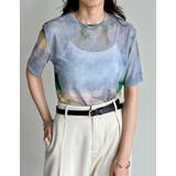 タイダイ柄パワーメッシュTシャツ | Re:EDIT | 詳細画像3