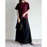[接触冷感]コットンブレンドスムース天竺ベーシックTシャツ | Re:EDIT | 詳細画像22 