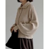 [2025AW COLLECTION]ミックスニットハイネックカーディガン | Re:EDIT | 詳細画像24 