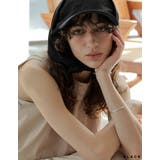 [2025 SUMMER COLLECTION]チェック柄バックリボンキャップ | Re:EDIT | 詳細画像3 