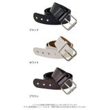 フェイクレザースタッズ付きベルト | Re:EDIT | 詳細画像10