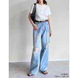 テレコリブドットボタンヘンリーネックTシャツ | Re:EDIT | 詳細画像9