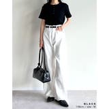 テレコリブドットボタンヘンリーネックTシャツ | Re:EDIT | 詳細画像25