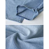 コットンデニムロープベルト付きワイドバレルレッグカーブパンツ | Re:EDIT | 詳細画像32