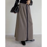 ホックデザインニットナロースカート | Re:EDIT | 詳細画像4 