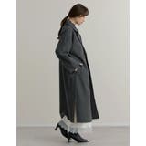 サイドスリットロングチェスターコート | Re:EDIT | 詳細画像15