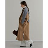 サイドスリットロングチェスターコート | Re:EDIT | 詳細画像17