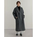 サイドスリットロングチェスターコート | Re:EDIT | 詳細画像5