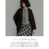 フェイクウールルーズシルエットダブルテーラードジャケット | Re:EDIT | 詳細画像11
