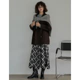 フェイクウールルーズシルエットダブルテーラードジャケット | Re:EDIT | 詳細画像22