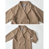 フェイクウールルーズシルエットダブルテーラードジャケット | Re:EDIT | 詳細画像31