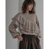 [2025AW COLLECTION]アシメフリルニットプルオーバー | Re:EDIT | 詳細画像2 