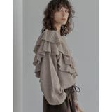 [2025AW COLLECTION]アシメフリルニットプルオーバー | Re:EDIT | 詳細画像7 