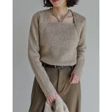 [2025AW COLLECTION]ホルターボレロ風ニットプルオーバー | Re:EDIT | 詳細画像5 