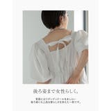 ドビードットバルーンスリーブティアードチュニックトップス | Re:EDIT | 詳細画像7