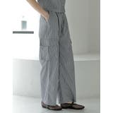 [低身長/高身長サイズ有]マルチストライプブロードカーゴパンツ | Re:EDIT | 詳細画像22 