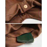 フェイクレザーVカットトートバッグ | Re:EDIT | 詳細画像23