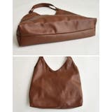 フェイクレザーVカットトートバッグ | Re:EDIT | 詳細画像25