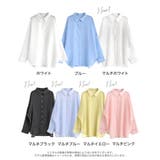 ストライプシアーシャツ | Re:EDIT | 詳細画像18