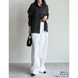 ストライプシアーシャツ | Re:EDIT | 詳細画像24