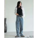 ストライプシアーシャツ | Re:EDIT | 詳細画像31