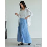 ストライプシアーシャツ | Re:EDIT | 詳細画像34