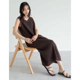 [低身長サイズ有][インナー付き]メッシュニットワンピース | Re:EDIT | 詳細画像10 