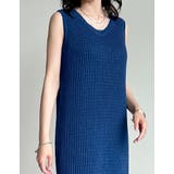 [低身長サイズ有][インナー付き]メッシュニットワンピース | Re:EDIT | 詳細画像22 